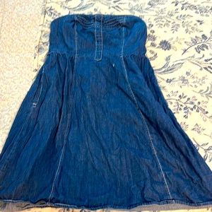 Maternity Jean Dress